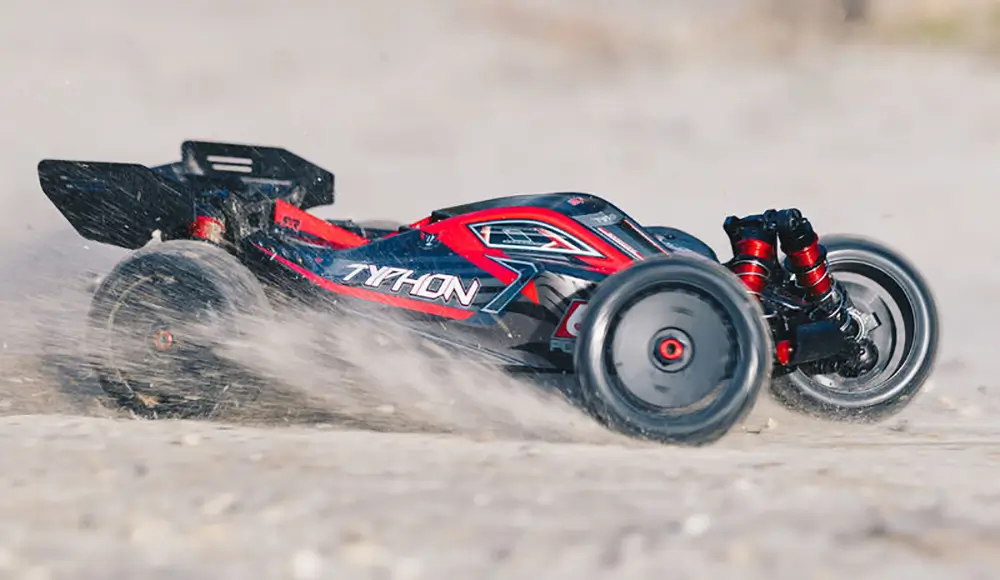 ARRMA RC Car Typhon 6S V5 4WD BLX Buggy