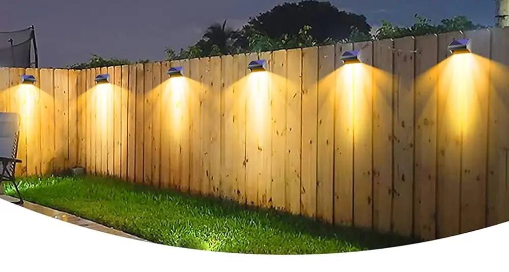 Bridika Solar Fence Lights 4