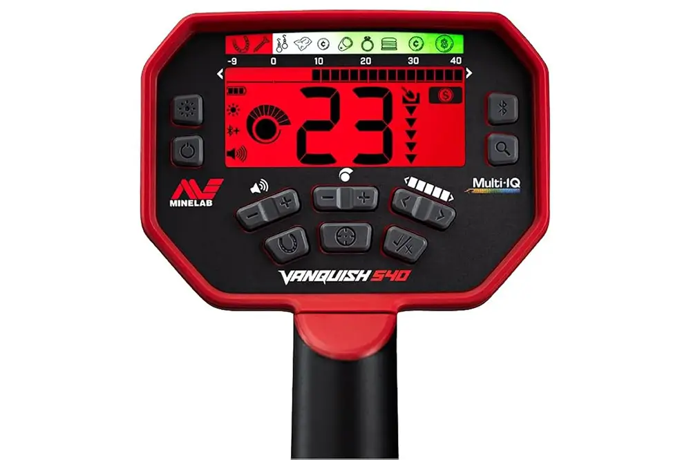 Minelab Vanquish 540 Multi-Frequency Pinpointing Metal Detector