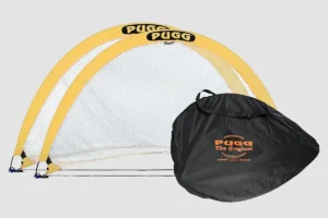 PUGG 6 Foot Portable Soccer and Football Goal Boxed Set