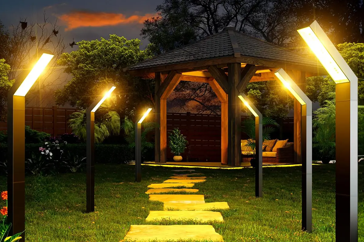 ROSHWEY Bright Solar Outdoor Lights