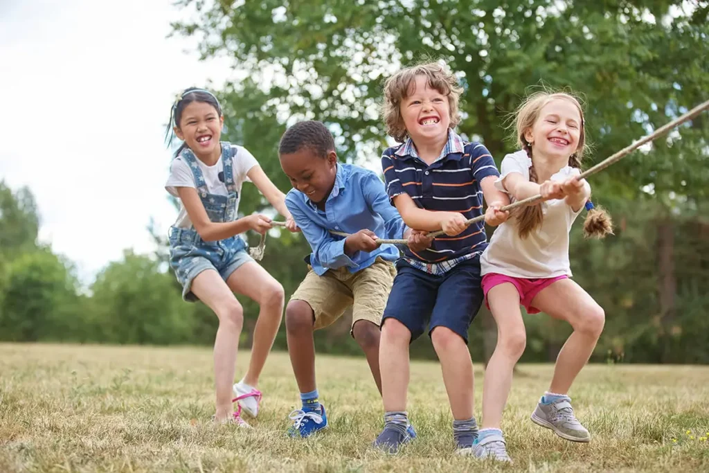 kids playing